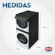 thumbnail image 5 of Funda Para Torre de Lavado con Cierre | Cubierta para Lavadora y Secadora (Protector Impermeable GILA Black Essentials), 5 of 5