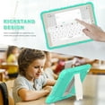 thumbnail image 5 of Shockproof Case for iPad Mini 6 8.3" 2021, Kids Friendly Heavy Duty Rugged Hybrid Protective Tablet Cover with Kickstand, Mint Green, 5 of 7