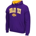 thumbnail image 2 of Men's Colosseum Purple Tennessee Tech Golden Eagles Arch & Logo 3.0 Pullover Hoodie, 2 of 3