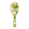 thumbnail image 3 of YAZAOO Soft Hair Brush Hair Comb Detangler Kiwi Slices Fall Into Water Smoothing Hair Care Beauty Gift, 3 of 7