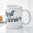 thumbnail image 5 of CafePress - Workout Warrior - 11 oz Ceramic Mug - Novelty Coffee Tea Cup, 5 of 6