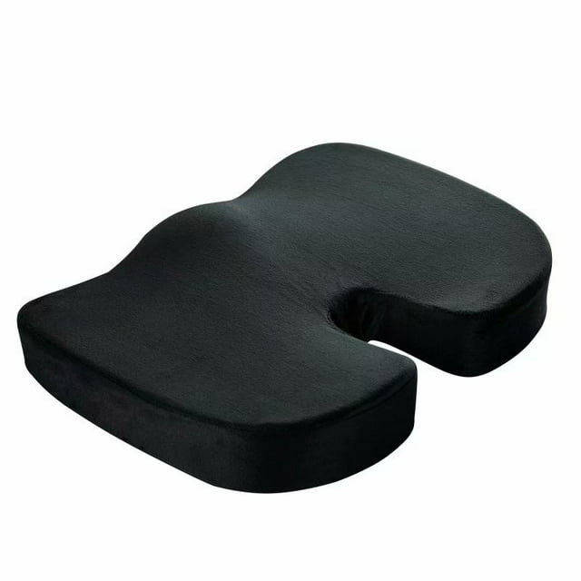 Seat Cushion, Premium Orthopedic Seat Cushion For Office And Car Incl, Memory Foam Chair Cushion For Tail bone, Ergonomically Pressure-Relieving