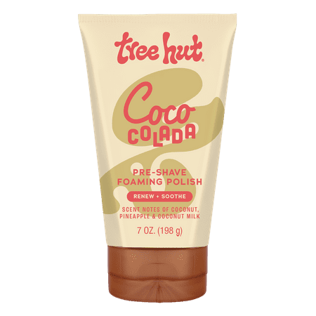 Tree Hut Coco Colada Exfoliating Pre-Shave Foaming Polish, 7 oz