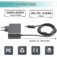 thumbnail image 2 of 70% Off -charger For Dyson V6 V7 V8 Dc58 Dc59 Dc61 Dc62 Sv03 Sv04 Sv05 Sv06 Sv07, Ac Vacuum Cleaner Adapters For Dyson 205720-02 For Dyson Vacuum Clea, 2 of 5