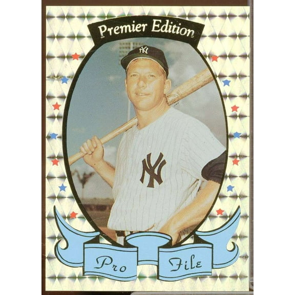Mickey Mantle 1990 National Sports Collectors Convention Premier Pro File #10