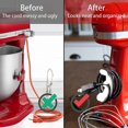 thumbnail image 3 of JFBUJC 1/3/6pcs Cord Wrapper Organizer Clips Holder Wire Hider Cable Winder Management Wrap For Kitchen Appliance Stand Blender Mixers, 3 of 5