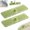 Green, variant on Faucet Mat for Kitchen Sink, 2024 Upgrade Kitchen Sink Splash Guard Silicone Draining Mat Dish Soap Sponge Holder Tray for Kitchen Bathroom Sink for Kitchen Bathroom Sink Area (Grey, 2 Pack)