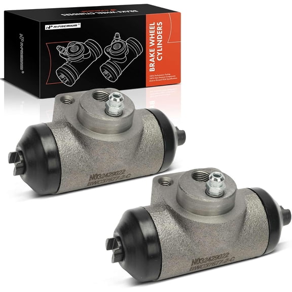A-Premium Rear Drum Brake Wheel Cylinder Compatible with Select Chevrolet, Buick, Cadillac, Pontiac and Oldsmobile Models - Cavalier, Lumina, Electra, Century, DeVille, Bonneville, Regency, 2-PC Set