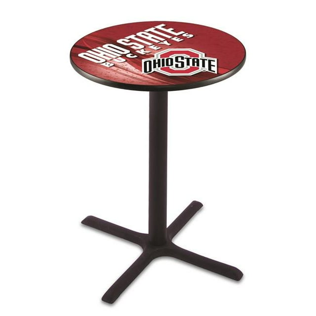 Holland Bar Stool L211B3636OhioSt-D2 36 Po. Ohio State Buckeyes Table de Pub avec 36 Po. en Haut