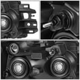 thumbnail image 7 of DNA Motoring For 04-15 Nissan Titan 04-07 Armada All Black Complete Halogen Headlight Pair, 7 of 7