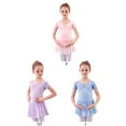 thumbnail image 5 of GYRATEDREAM 2-16T Little/Big Girls Ballet Leotard with Skirt Tutu Dress Ballerina Outfit Dance Dresses for Kids Gymnastics Dancewear Ballerina Dress, 5 of 5