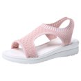 thumbnail image 2 of Nuevas sandalias de boca de pez, sandalias deportivas de cuña voladora de gran tamaño para mujer, sandalias informales de suela gruesa para mujer Wmkox8yii  nm2012, 2 of 9