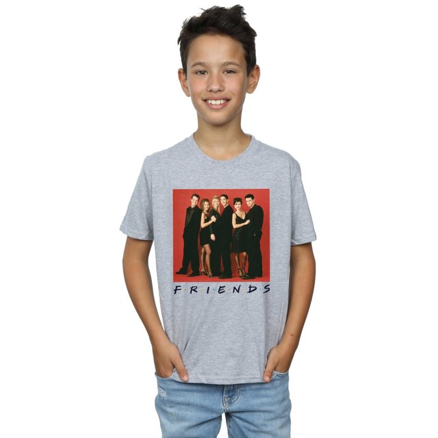 Amis Garçons Photo de Groupe T-Shirt Formel