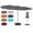 Grey, variant on SAZYY 13FT Double-sided Patio Umbrella, Extra Large Twin Table Umbrella with Crank Handle, Umbrella Base, Safety Lock, Air Vent, Outdoor Market Umbrella for Garden Pool Backyard, Beige