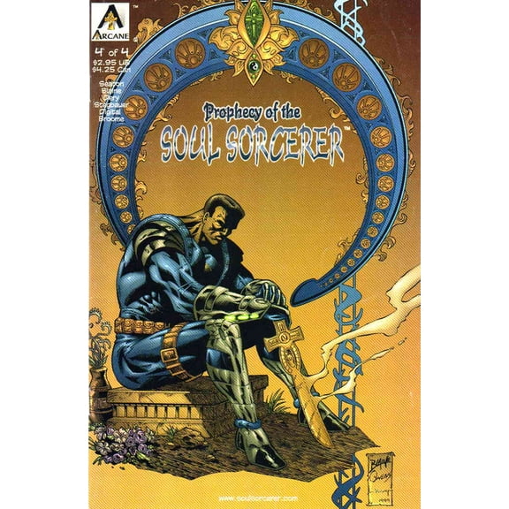 Prophecy of the Soul Sorcerer #4 VF ; Arcane Comic Book