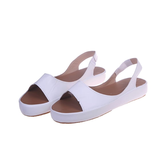Gnshining Flat Shoes for Women Open Toe Shoes Summer Sports Shoes Casual Elastic Ankle Strap Shoes Skidproof Beach Shoes
