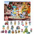 thumbnail image 2 of Caja ciega Bluey, calendario de Adviento de Navidad, caja ciega navideña, caja sorpresa de cuenta regresiva de 24 días, juguetes para niños, regalo, novedad de 2024, 2 of 6