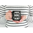 thumbnail image 2 of Coffee and Friends Make the Perfect Blend, Black 11oz Ceramic Mug, 2 of 5
