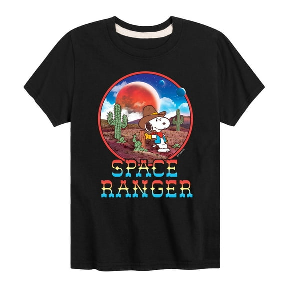 Peanuts - Space Ranger - Snoopy -  Toddler And Youth Short Sleeve T-Shirt