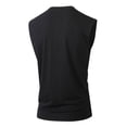 thumbnail image 5 of Noric Men's Sleeveless Henley Tank Tops Solid Color Summer Casual with Chest Pocket Muscle Tee, 5 of 7