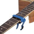 thumbnail image 3 of Aleación de aluminio Cambio rápido Guitar Capo Clamp Solo para Guitarra acústica Folk Ukulele bajo Abanopi Capo, 3 of 5