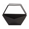 thumbnail image 2 of Foreside Home and Garden Bronze Geometric Metal Planter, 2 of 7
