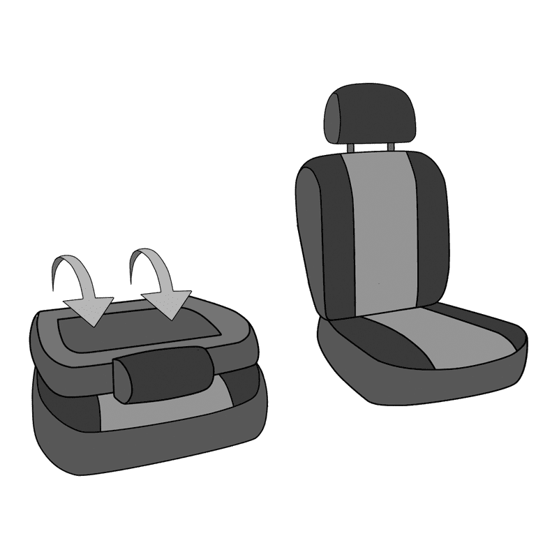 CalTrend Front Buckets Mossy Oak Seat Covers for 2006 2011 Chevy HHR CV398 76MB Brake Up Country Insert with Black Trim