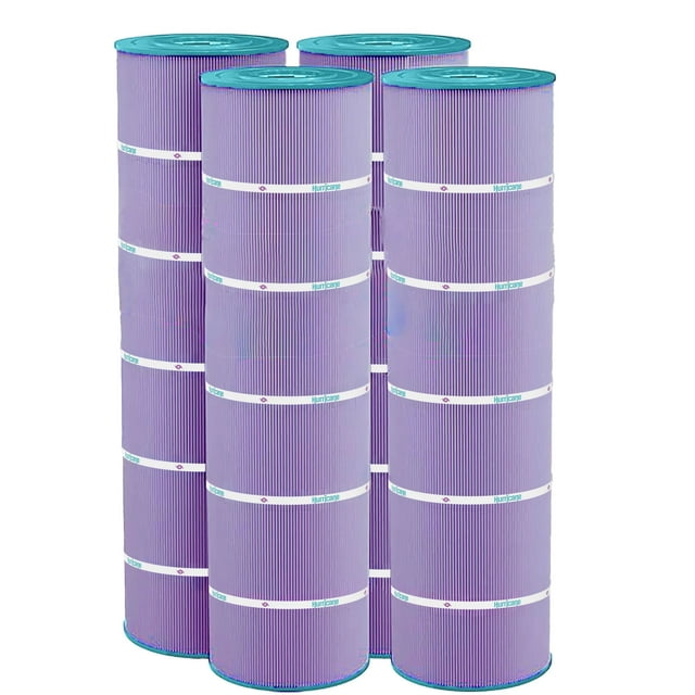 Hurricane 4 Pack HF7488-04P Platinum Purple Cartouche de Filtre de Piscine de Remplacement