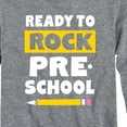 thumbnail image 3 of Instant Message - Ready to Rock Preschool - Toddler And Youth Long Sleeve Graphic T-Shirt, 3 of 6