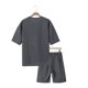 thumbnail image 3 of WILLBEST Conjunto de Traje Informal de Manga Corta y Cuello Redondo para Hombre, Cómodo Conjunto de Verano y Primavera para Uso Diario y Actividades Deportivas, Tejido Ligero y Transpirable., 3 of 8