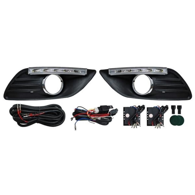 Parrilla Ford Focus 2009 A 2011 P/Faro Niebla C/Leds Generica