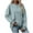 Light Blue, variant on pstuiky Sweatshirts, Women Print Round Neck Long Sleeve Sweatshirt Loose Fit Soft and Comfortable Oversized Sports Hoodie Women Coats forLight Blue L
