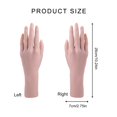thumbnail image 3 of Woman Life Sized Silicone False Skin Hand Model Flexible Tattooed Practice Hand, 3 of 11
