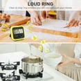 thumbnail image 4 of Kitchen Timer Digital Stopwatch with Loud Alarm Large LCD Count up or Countdown Timer for, 4 of 8