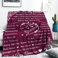 thumbnail image 3 of Gifts for Grandma, Birthday Gifts for Grandma, Kainsy I Love You Grandma Gift Blanket, with Printed Blanket, Unique Grandma Gift from Granddaughter or Grandson, Thanksgiving, Christmas, 3 of 8