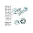 thumbnail image 3 of M6 M8 M10 M12 Metric Class 10.9 JIS Hex Cap Flange Frame Bolts & Nuts Zinc Assortment Kit - 375 Pieces!, 3 of 5