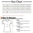thumbnail image 3 of gakvbuo Plus Size Summer Tops For Women Tops Dressy Casual Tunic Tops To Wear With Leggings Women's Solid Color Short Sleeves Blouse Round Neck Ruffles Casual Tops, 3 of 9