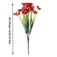 thumbnail image 2 of 11PCS Outdoor Faux Flower Bouquet High-quality Material Realistic Color Perfect for Various Decoration Scenarios, 2 of 8