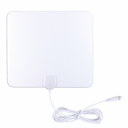 2019 Best 50 Miles Long Range TV Antenna Freeview Local Channels Indoor HDTV Digital Clear Television HDMI Antenna for 4K VHF UHF with Ampliflier Signal Booster Strongest Reception 13ft Coax