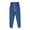 Sapphire Blue, variant on Dagugfen Sweatpants for Men Drawstring Elastic Waist Side Zipper Comfy Workout Sports Pants Solid Color
