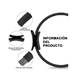thumbnail image 2 of Anillo De Pilates Aro De Resistencia Belug Negro, 2 of 5
