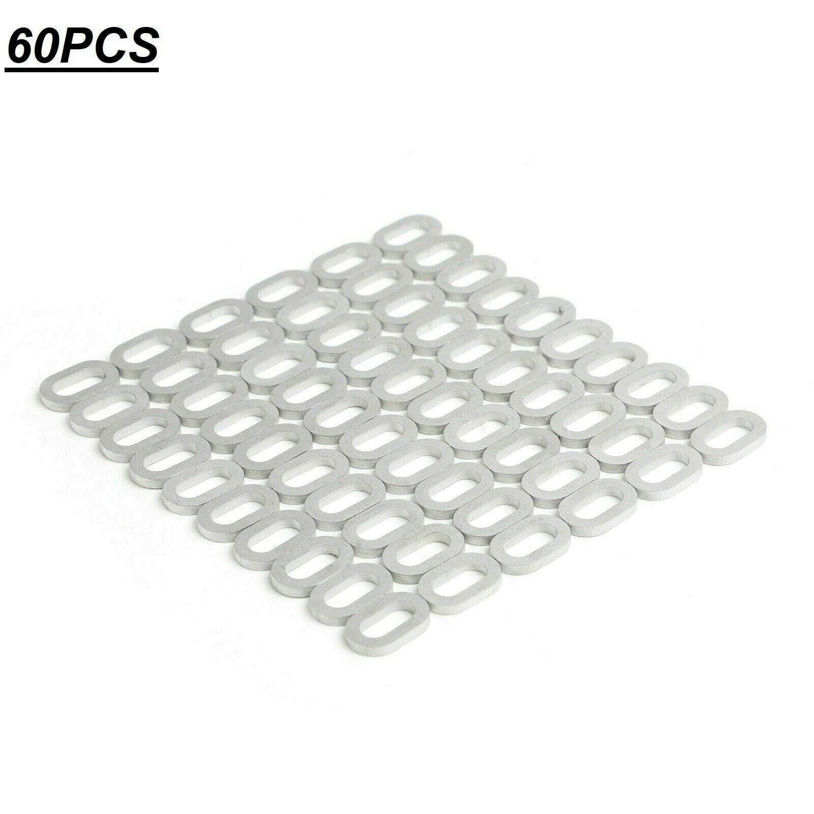 60 PCS SEA-DOO Spark Hull Washer Kit  Stainless Steel Body Deck Washer 291003880