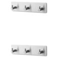 thumbnail image 3 of Advancent Gancho autoadhesivo de acero inoxidable, chaquetas de pared para baño, colgador sin taladro, organizador de baño, puerta interior, Type6 NO6, 3 of 6