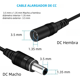 thumbnail image 2 of Cable Cctv Extension Para Cámaras 5 metros Dc 3.5 Mm X 1.35mm Lab.G, Negro, 2 of 5
