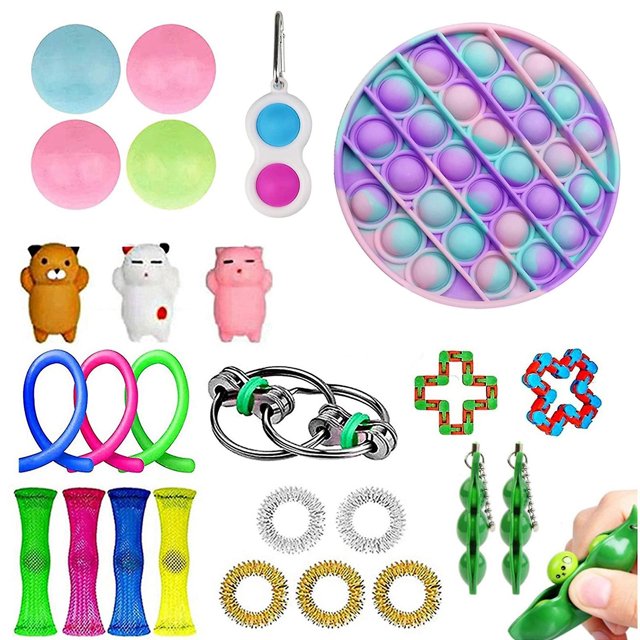 Set Fidget Toys HUOGUO Special Dimple Sensory Toys, paquete de juguetes sensoriales