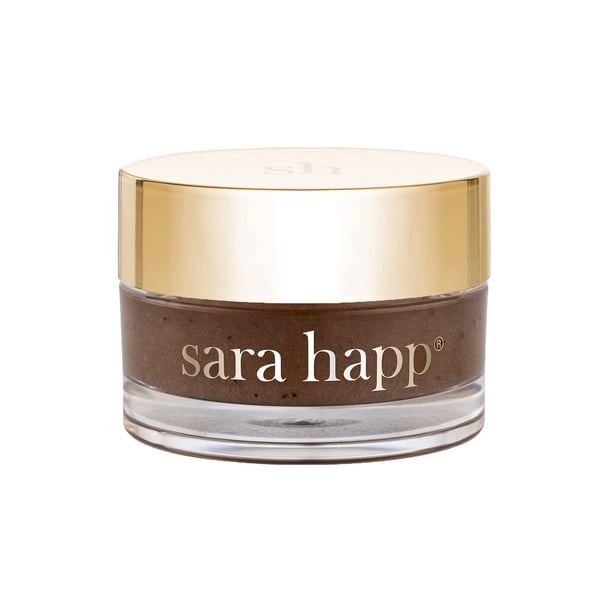 Exfoliante labial Sara Happ, vainilla y azúcar, 15 ml, vegano