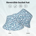 thumbnail image 2 of Kdxio Reflective Bucket Hat - Winter Knit Hat and Socks Print Bucket Hat for Men,Women, 2 of 6