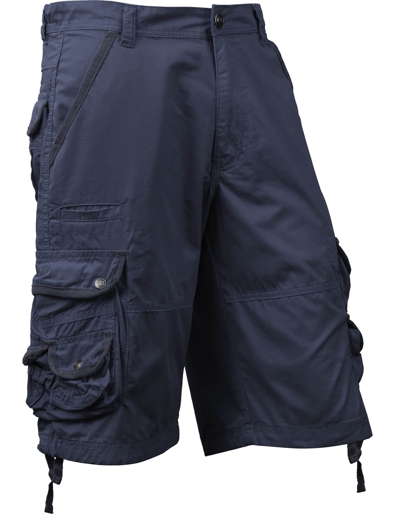 full blue cargo shorts