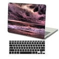 thumbnail image 1 of KSK KAISHEK Hard Case Compatible 2023 - 2021 Rel. MacBook Pro 14 inchs with XDR Display Touch ID Type C + Black Keyboard Cover Model: A2779 M2 & A2442 M1 Pink series 0059, 1 of 5