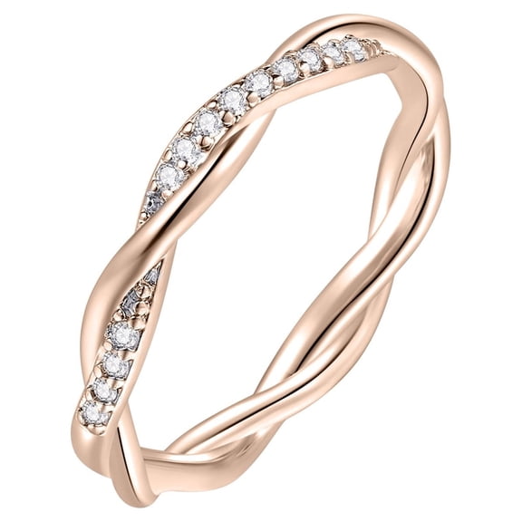 Rings for Women Cross-wound Rings Anillos Mujer Rings Female Ring Valentine's Day Gifts Alloy Ring Jewelry